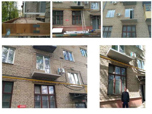 Ремонт балконных плит под ключ. Гарантия на работы 3 года в Нижнем Новгороде