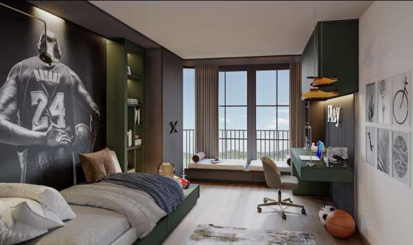 4-к. квартира 106м ² Турция, Стамбул, Кючюкчекмедже