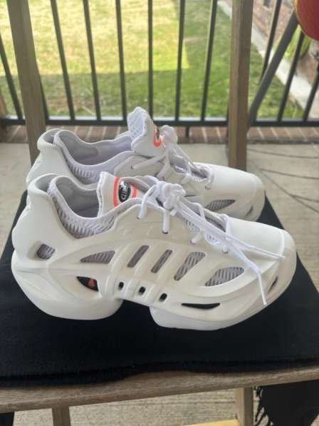 NEW Adidas Adifom Climacool Men's White Foam Sneakers