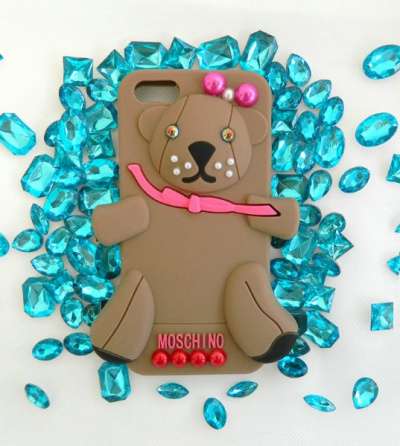 Чехол мишка Moschino для iPhone 5/5s