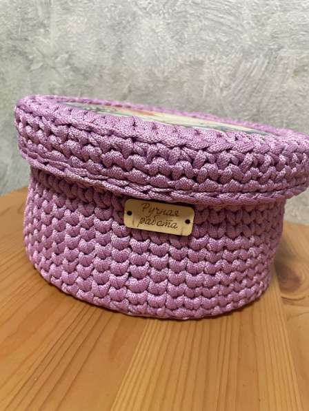 Вязаные корзины в Омске