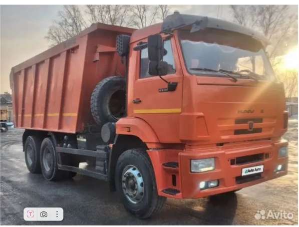 Самосвал 20 м³ КАМАЗ 6520-43, 2017