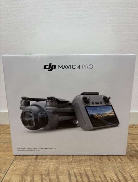 Новый запечатанный DJI Mavic 4Pro с DJI Rc2 Pro