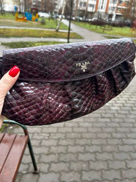 Сумка клатч Prada в Москве фото 4