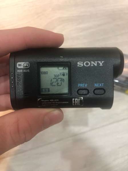 Экшен камера Sony HDR-AS15 в Волжский фото 6