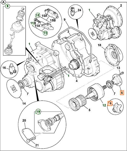 Фланец КПП JCB 459/70133