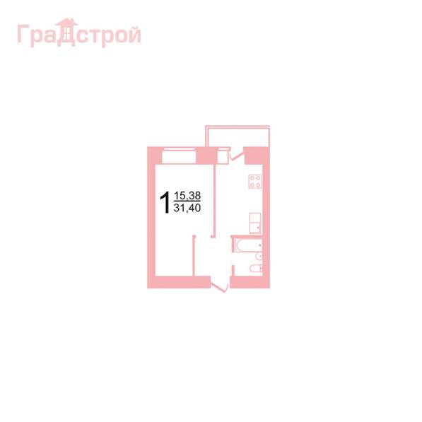 Продам однокомнатную квартиру в Вологда.Жилая площадь 31 кв.м.Этаж 4.Есть Балкон.