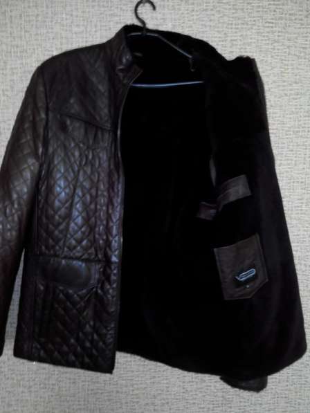 Продам куртку мужскую.Кожа на натуральном меху Р 46-48 Минск в фото 3