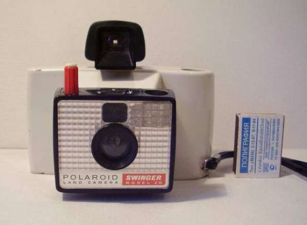 Фотоаппарат старый POLAROID Swinger Model 20 (E386) в Москве фото 6