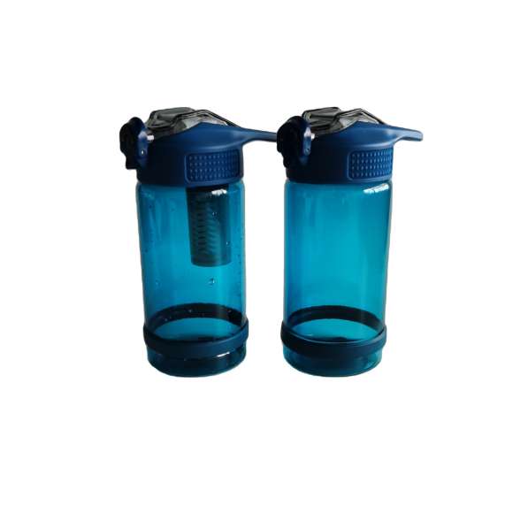 Exquisite sports water bottle with activated carbon filter
