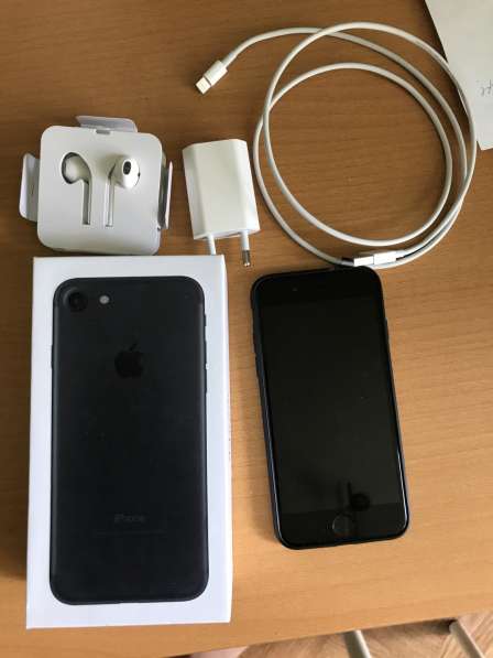 IPhone 7 чёрный матовый 32 gb в Москве фото 4