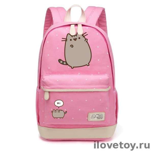 Школьный ранец розовый