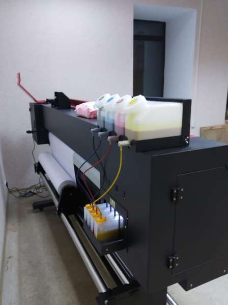 Широформатный принтер 1,6м Фотопринт, головы dx8