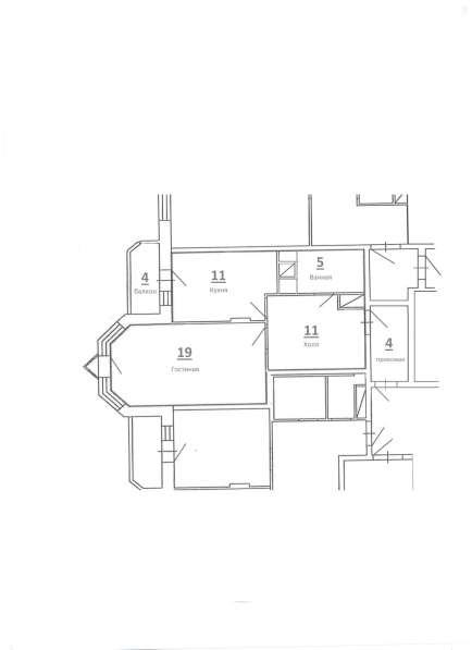 1-к квартира, 54 м², дизайн. ремонт в Ульяновске