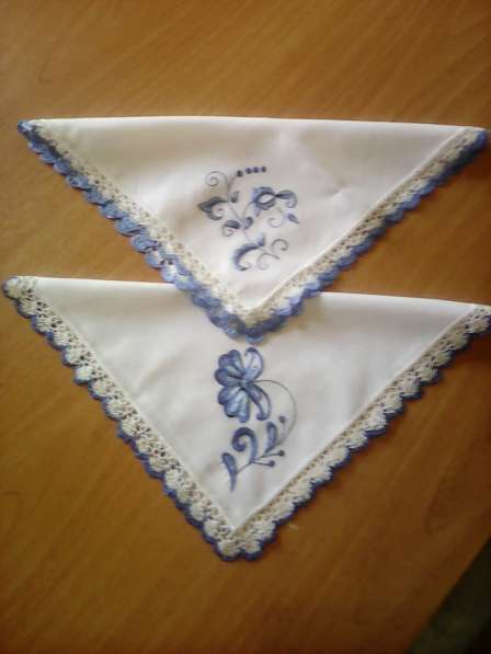 Платочки вышитые в Москве фото 12
