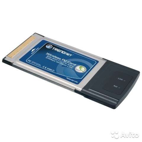 Сетевая карта trendnet TEW-421PC, Wireless PC Card в Москве