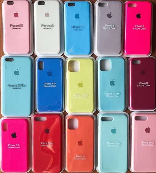 Чехол silicon case оптом на все модели iphone