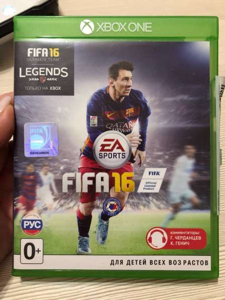 Игра на Xbox ONE FIFA 16