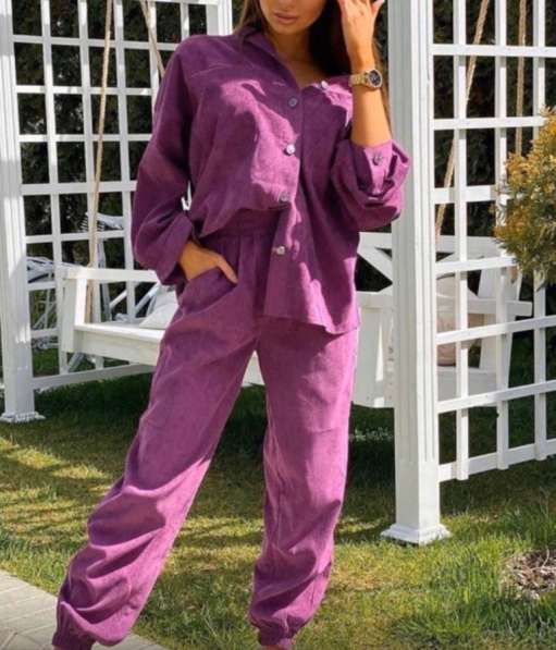 Вельветовый костюм в Москве фото 8