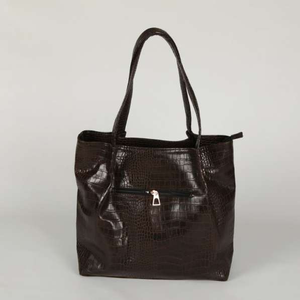 Женская сумка под крокодиловую кожу М81-13 в фото 4