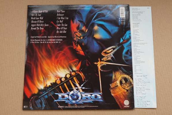 DORO – Force Majeure 1989 Vertigo Germany в Екатеринбурге фото 6