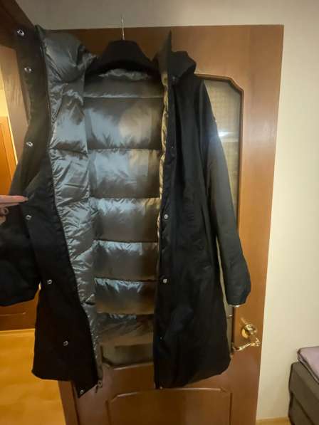 Двусторонний женский пуховик