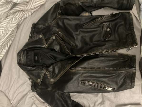 Куртка кожаная