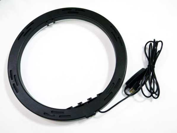 Кольцевая LED лампа SMN-12 30см 1 крепл. тел USB в фото 5