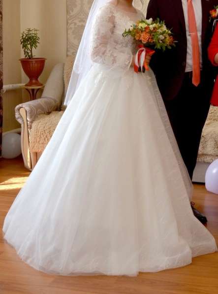 Счастливое свадебное платье в Брянске фото 3