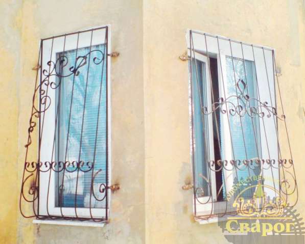 Решетки на окна кованые - лучшая защита жилья в фото 10