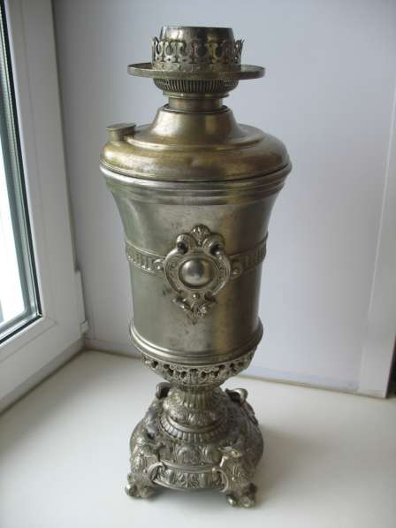 Старинная керосиновая лампа. Литьё в Москве фото 6