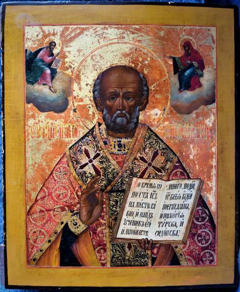 Старинный образ святителя Николая Мир Ликийских Чудотворца в Санкт-Петербурге фото 11
