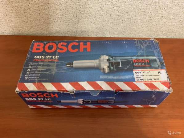 Прямая шлифмашина Bosch GGS 27 LC