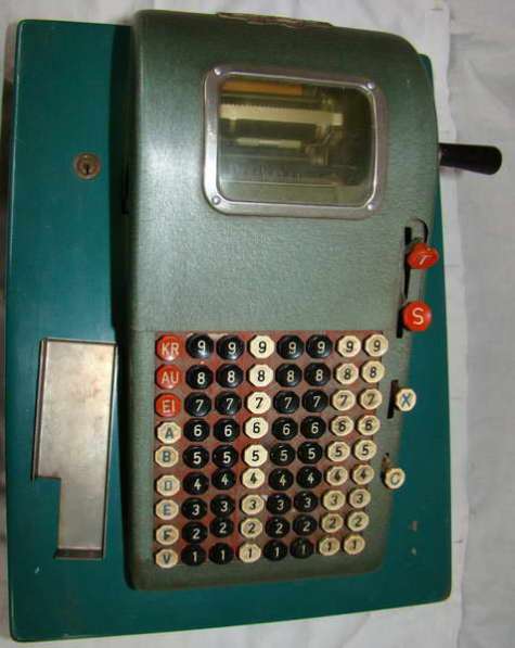Касса кассовый аппарат старинный (H844) в Москве