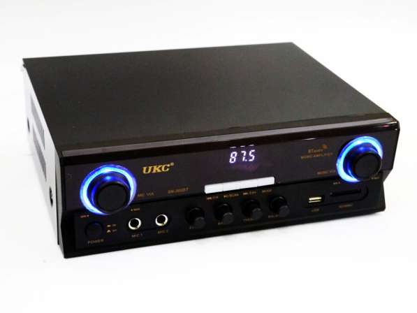 Усилитель UKC SN-302BT - Bluetooth, USB, SD, FM,MP3! Караоке в 