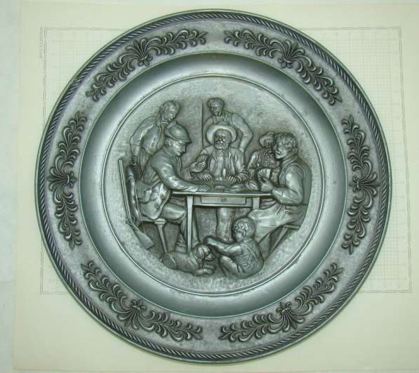 Тарелка декоративная (P153)