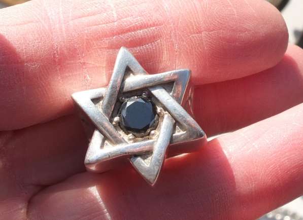 Серебряный перстень иудаика, камень муассанит полкарата в Ставрополе фото 8