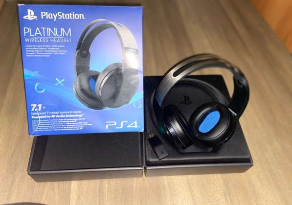 Наушники PlayStation wireless platinum headset