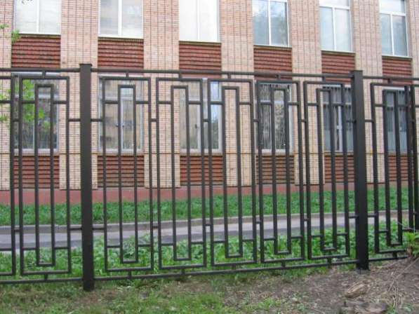 Строительство и изготовление металлических заборов/ограждений в Москве фото 3