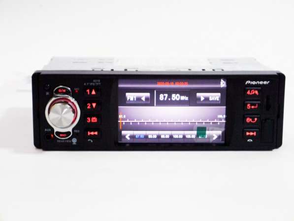 Автомагнитола Pioneer 4319 ISO MP5 / FM LCD 4.1" Bluetooth в фото 7