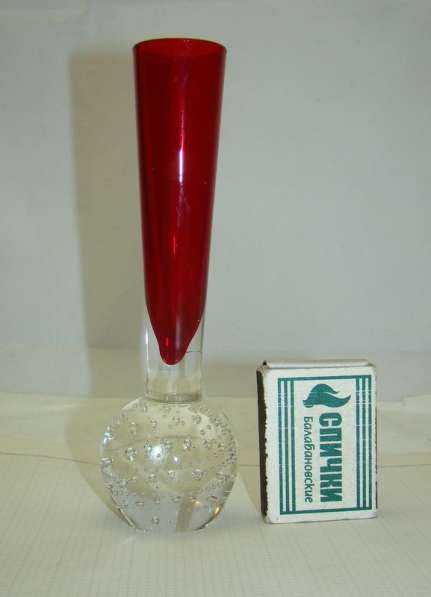 Вазочка хрустальная винтажная (W845) в Москве фото 7