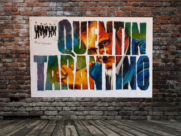 Картина "Квентин Тарантино" в Москве фото 3