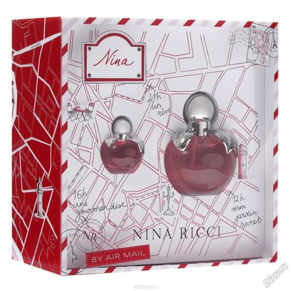 Nina Ricci Подарочный набор "Nina" (Красное яблоко)