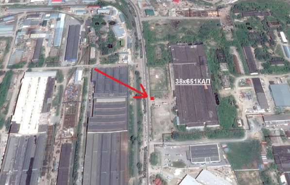 Павильон с участком в первой линии, собственность в Новосибирске