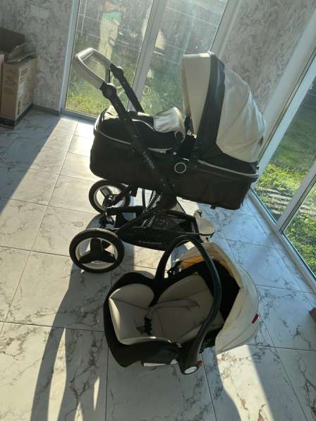 Коляска Luxmom 3в1 в Екатеринбурге фото 3