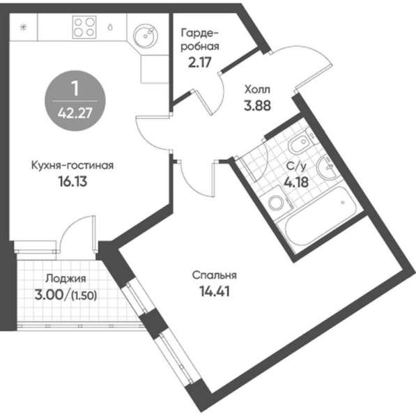 1-2-3к квартиры в Москве и МО (новостройки) в Москве фото 13