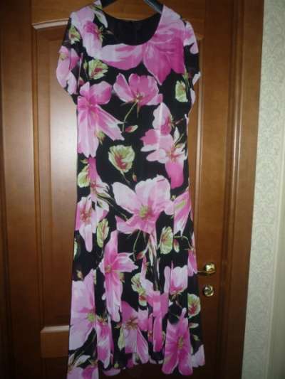 Платье трикот. темно-синего цвета вечерн в Москве фото 8