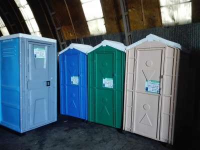 Уличный биотуалет - туалетная кабина