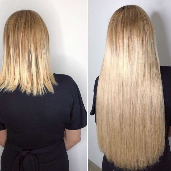 Наращивание волос в Москве фото 10