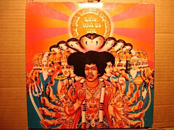 Пластинка The Jimi Hendrix Experience ‎– Axis: Bold As Love